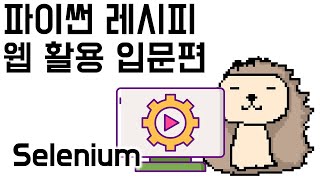 02a [웹 자동화] 1. selenium 설치 | 파이썬 자동화