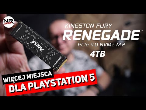 Dysk NVMe Kingston Fury Renegade 4TB do konsoli Playstation 5 Pro - Hardware