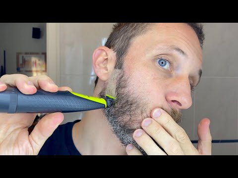 Philips Norelco OneBlade in Action and Supreme Razor Blade Electric Trimmer The Very Best One Blade