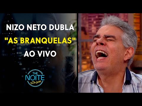 Voice actor Nizo Neto left the audience speechless with his dubbing of "White Chicks" | The Noite...