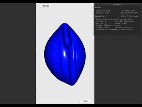 slimmy simulation with Unity and job system