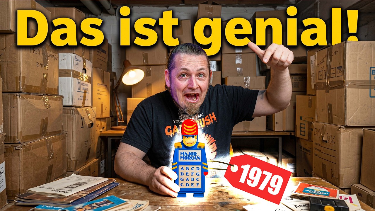 Wer kaufte DAS früher? XXL Mystery Retro!