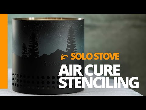 Stenciling with C-Series Cerakote | Solo Stove Application