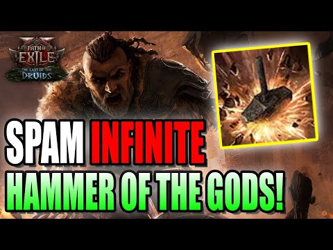 THIS IS THE COOLEST BUILD IN POE 2! | Hammer of the Gods Spam Titan Build Guide