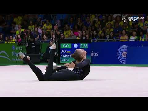 KARIKA Polina (UKR) BALL 26,65 - Apparatus Final - WCh Rio 2025