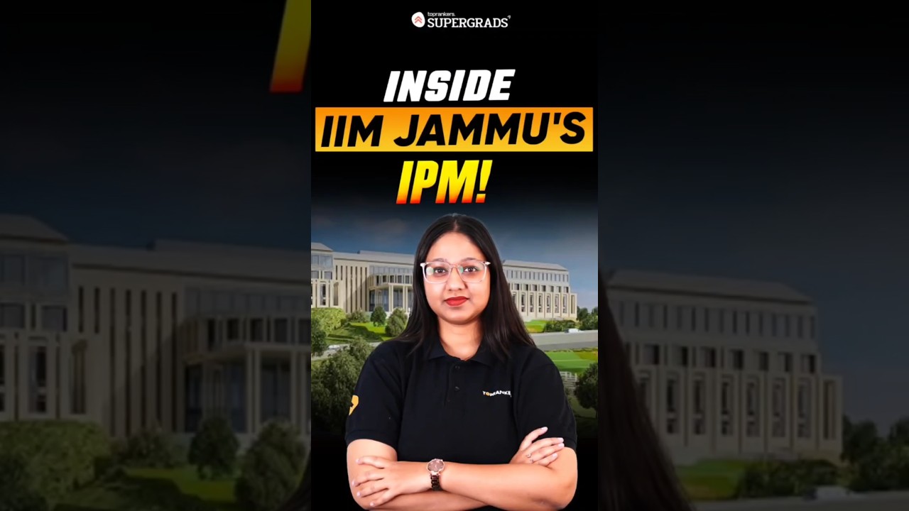 Everything About IIM Jammu's IPM Program: Seats, Curriculum, Placements & More 🏫| #shorts