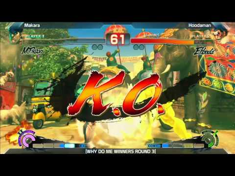 SSF4: Hoodaman vs Makara - Why Do Me Monthly #1
