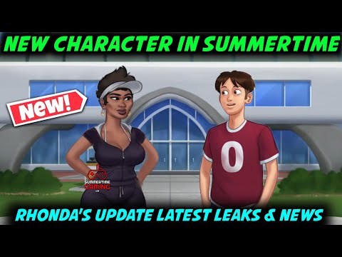 JACKIE NEW FEMALE CHARACTER IN SUMMERTIME SAGA 🔥JACKIE'S NEW OUTFITS & RHONDA'S UPDATE NEWS & LEAKS