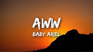 Baby Ariel - "Aww" (Lyrics / Lyrics Video)