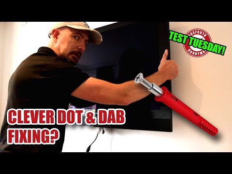 How strong is a single CoreFix fitting in a dot & dab wall?