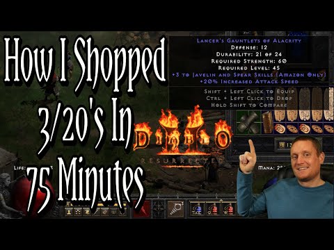 How I Shopped 3/20 Javelin Gloves In 75 Minutes!