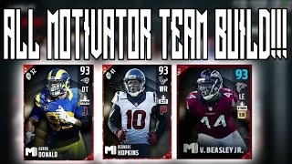 ALL MOTIVATORS TEAM BUILD!!! FIVE MILLION COIN TEAM BUILD!!!!!