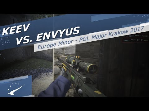 keev vs. EnVyUs - Europe Minor - PGL Major Krakow 2017