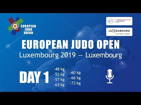 European Judo Open - Luxembourg 2019 - Day 1