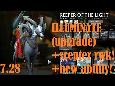 [KEEPER OF THE LIGHT] Update 7.28 Aghanim's Shard (Upgrade)