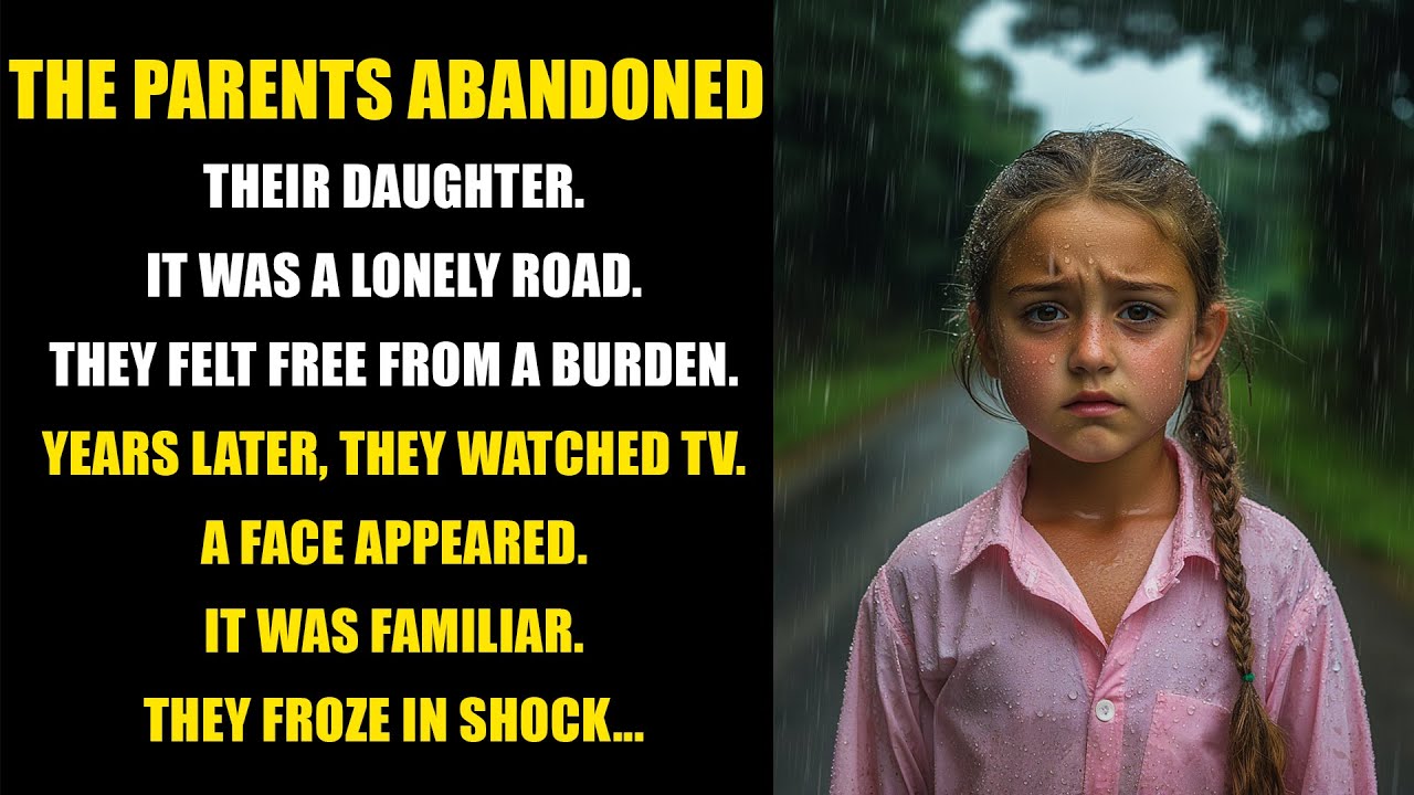 A little girl was abandoned by her parents on the street until one day they were shocked...