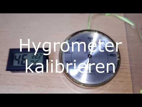 WZN Hygrometer kalibrieren.