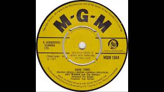 UK New Entry 1967 (226) Eric Burdon &amp; The Animals - Good Times