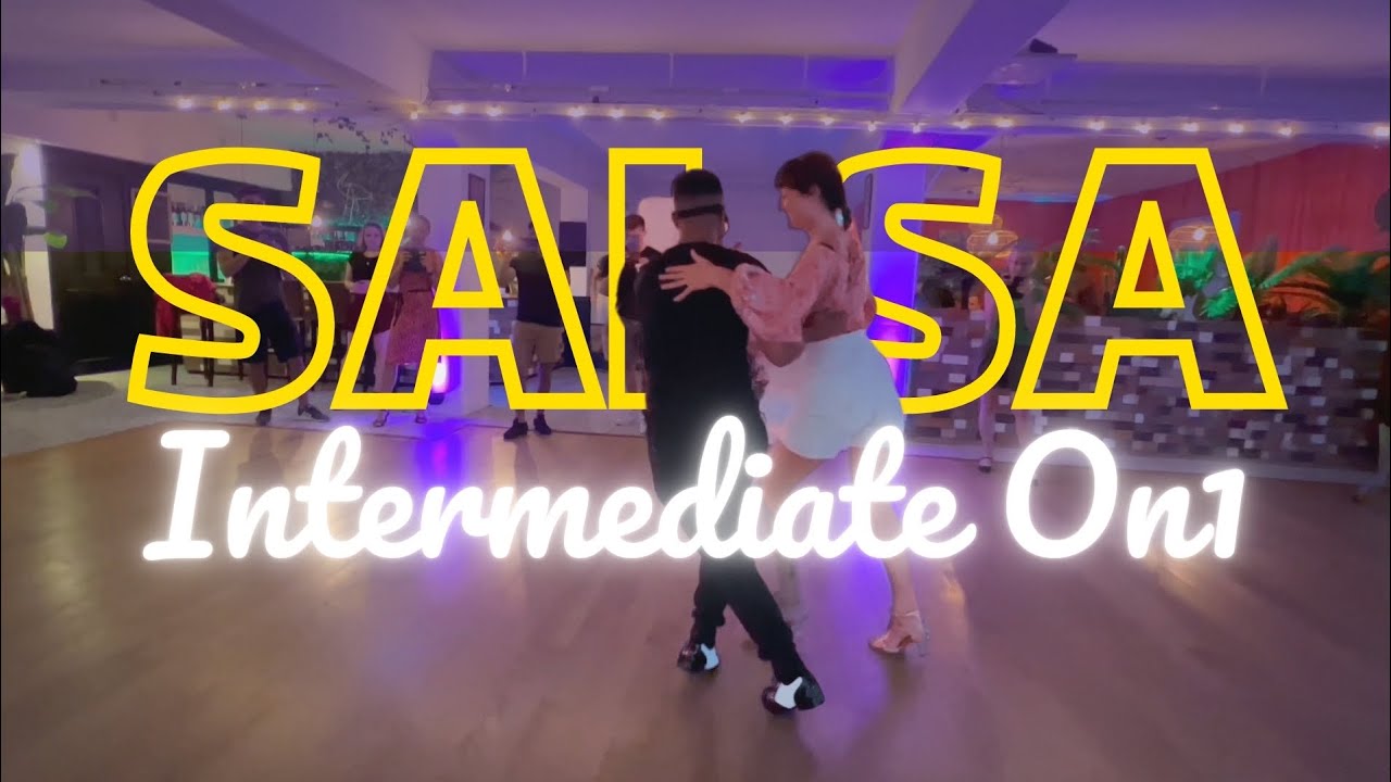SALSA PARTNERWORK ON1 🔥 WITH SOME ON2 IMPROVISATION