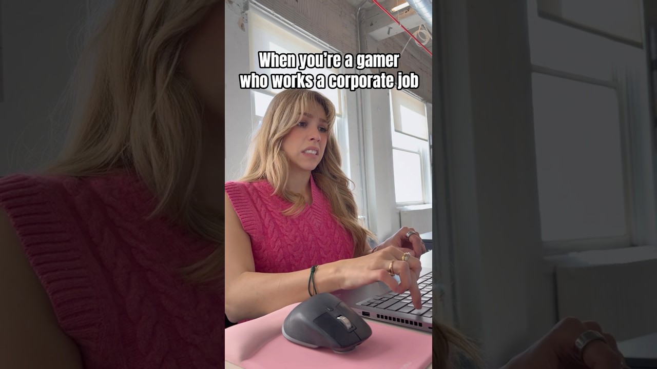 The issue with gamers in corporate jobs 😅