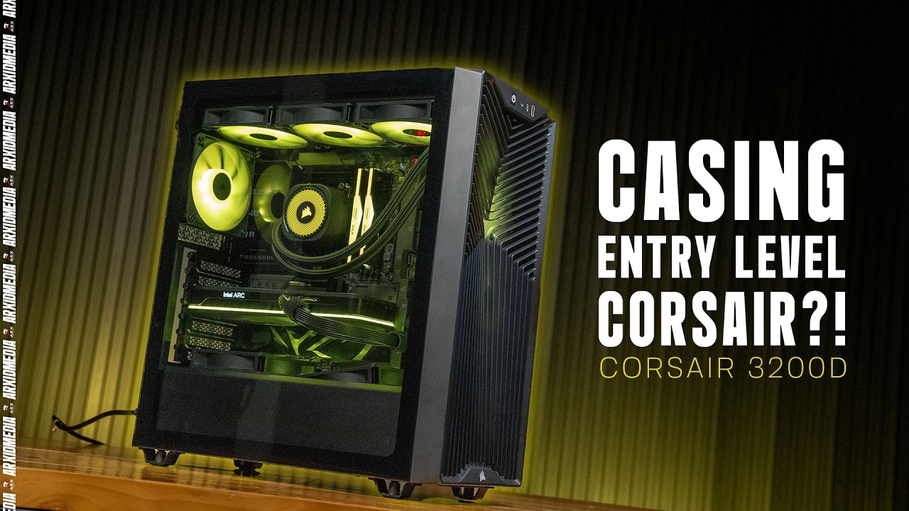 Brand Segede Corsair Bikin Case Entry Level?! | Review Corsair 3200D RS ARGB
