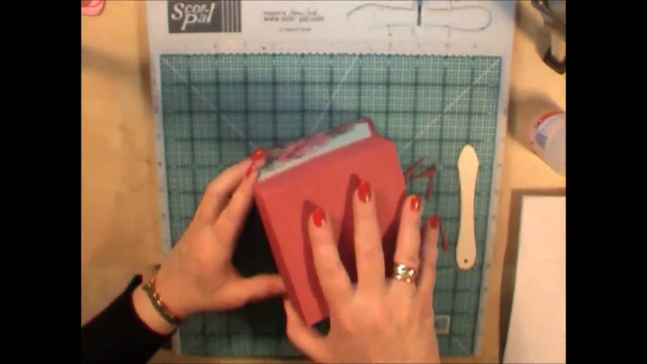Scrapbooking Exploding Box Tutorial