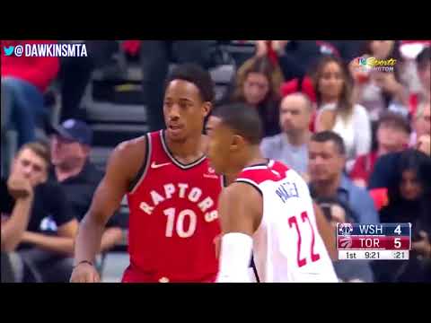 DeMar DeRozan Full Highlights vs Wizards in 2017 18 RS 26.3 PPG! | FreeDawkins