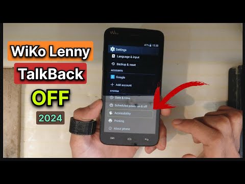 How to WiKo Lenny All Model TalkBack Problem Solved (2024)