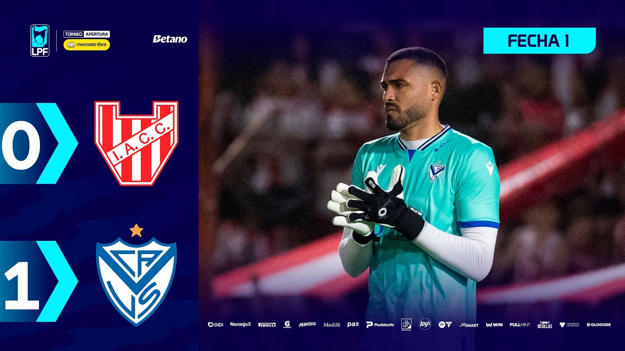 Instituto De Córdoba vs Vélez Sarsfield Highlights