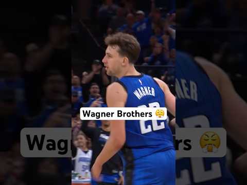 The Wagner Brothers & The Magic are GOING TO WORK in game 4! #Shorts