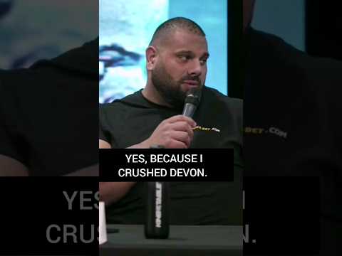 Levan: I CRUSHED DEVON! #armwrestling #saginashvili #kott6