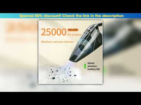 Editor’s Choice A-016 Car Hoover Car Use Powerful Special Home Dual-use Wireless Charging High Powe