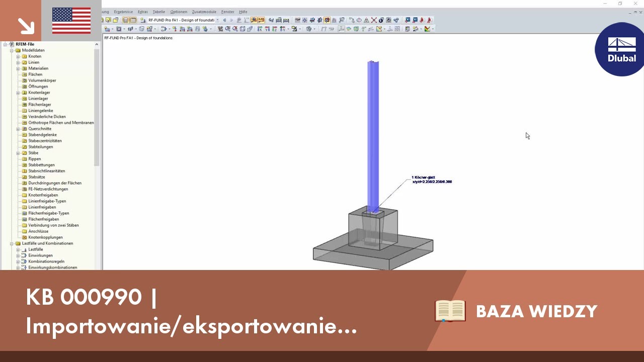 KB 000990 | Importowanie/eksportowanie szablonów fundamentów