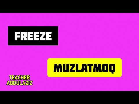 Essential words. Muhim so'zlar. Teacher Abdulaziz