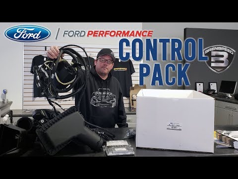 Coyote Swap Mustang FORD PERFORMANCE CONTROL PACK at Brenspeed (Unboxing)