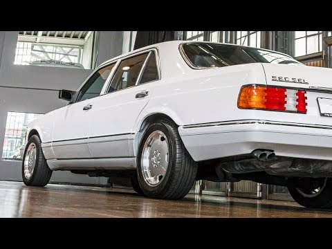 1989 Mercedes-Benz 560 SEL top model S-class W126