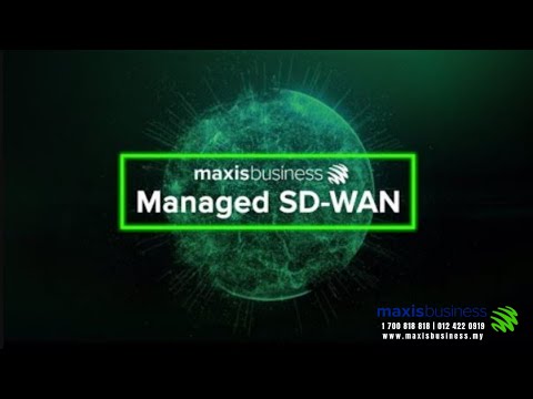 Maxis Managed SD-WAN: Your cloud-enabled, intelligent, and secure network.