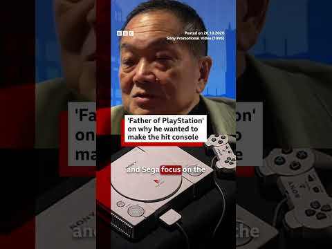 'Father of Playstation' Ken Kutaragi on why he created the original console. #Playstation #BBCNews