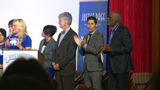 Justice page visits his school after receiving Presidential Medal of Freedom video