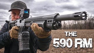 The NEW Mossberg 590RM... Best Pump Shotgun EVER?!