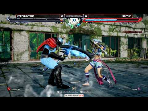 Soulcalibur VI @ NLBC Online #5 - Feremuntrus vs Saiyne [4K/60fps]