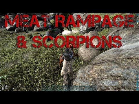 TDL Plays Ark Ragnaro - Series 2 Episode 4 - Meat Rampage and Pulmonoscorpius