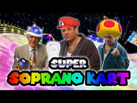 Finally, The Two Best Things Have Been Combined In A Brilliant Edit: 'The Sopranos' Characters Driving Around, And A Mario Kart Race