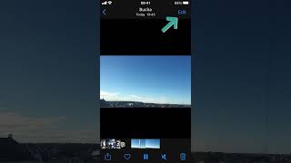 How to rotate video on iPhone without app?