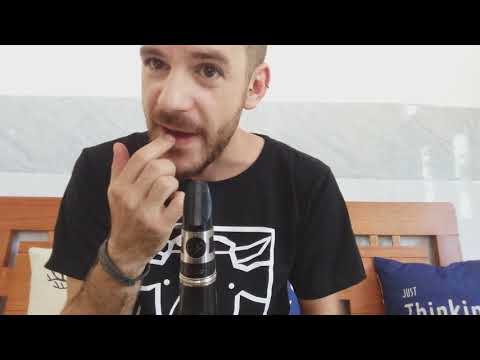 Learning the clarinet #2 (Mouthpiece / holding your clarinet)