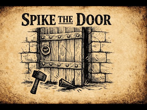 Spike, Wedge, Jam: The Door Tricks That Prevent TPKs