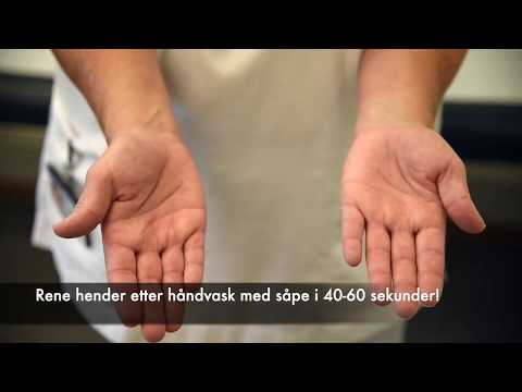 Slik gjør du det: Håndvask med såpe og vann