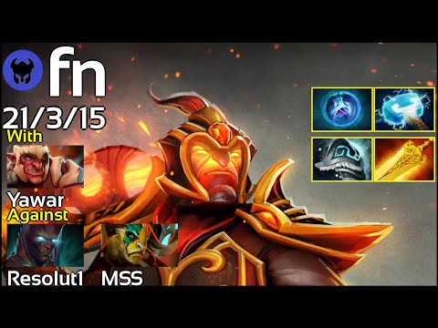 fn plays Ember Spirit!!! Dota 2 7.20