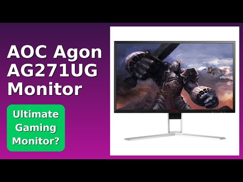 REVIEW (2025): AOC Agon AG271UG Monitor. ESSENTIAL details.