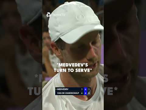 He Didn't Realise It Was A Tiebreak 🤣